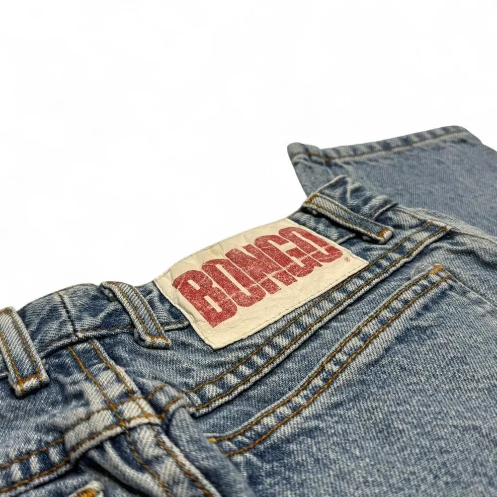 Vintage Bongo Gene Montesano High Waist Jeans Size 11 Made USA - Picture 3 of 8